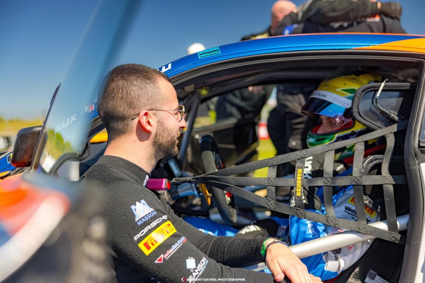 Viny Beltramelli sur circuit